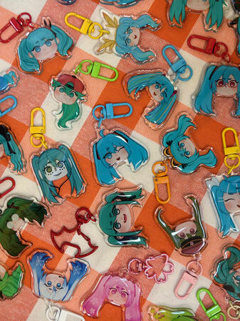Mystery Miku Keychains