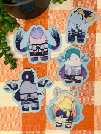 K/Da Blorbo Stickers