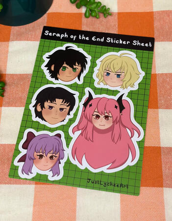 Seraph of the End Sticker Sheet