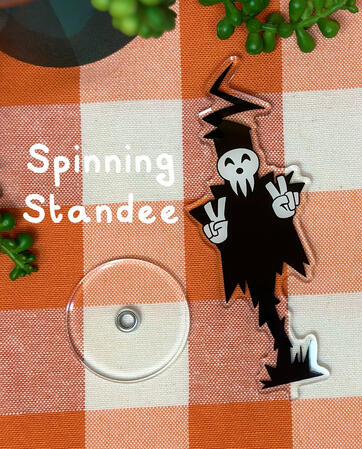 Death Spinning Standee