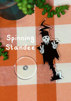 Death Spinning Standee